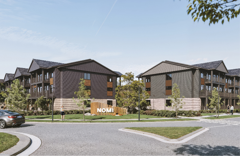 NOM Community Entrance Rendering